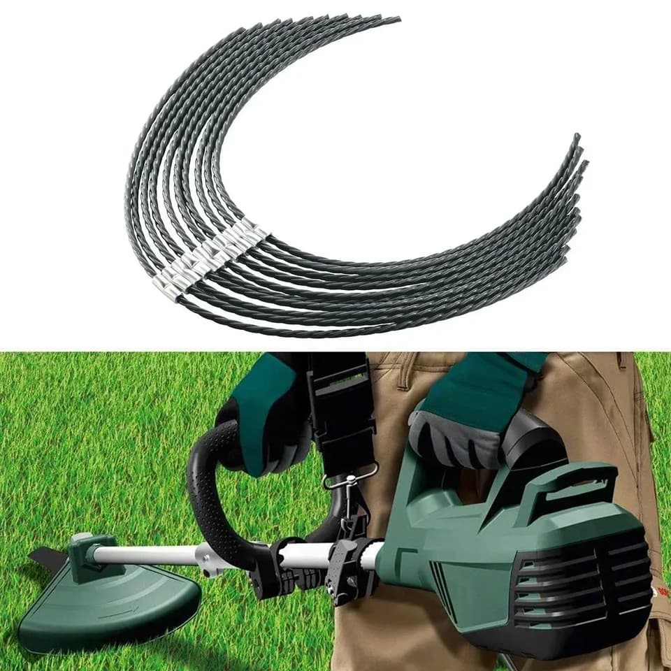 10Pcs Spool Line For BOSCH AFS 23-37 F016800431 Grass Trimmer Cutting Wire Brush Cutter Lawn Mower Head Parts