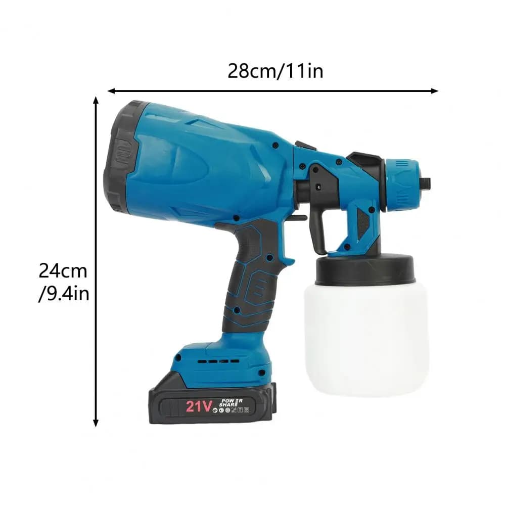 Mini Paint Sprayer Long-Spray Distance 3 Spray Patterns, Rechargeable Multipurpose Electric Handheld Paint Sprayer Machine Set