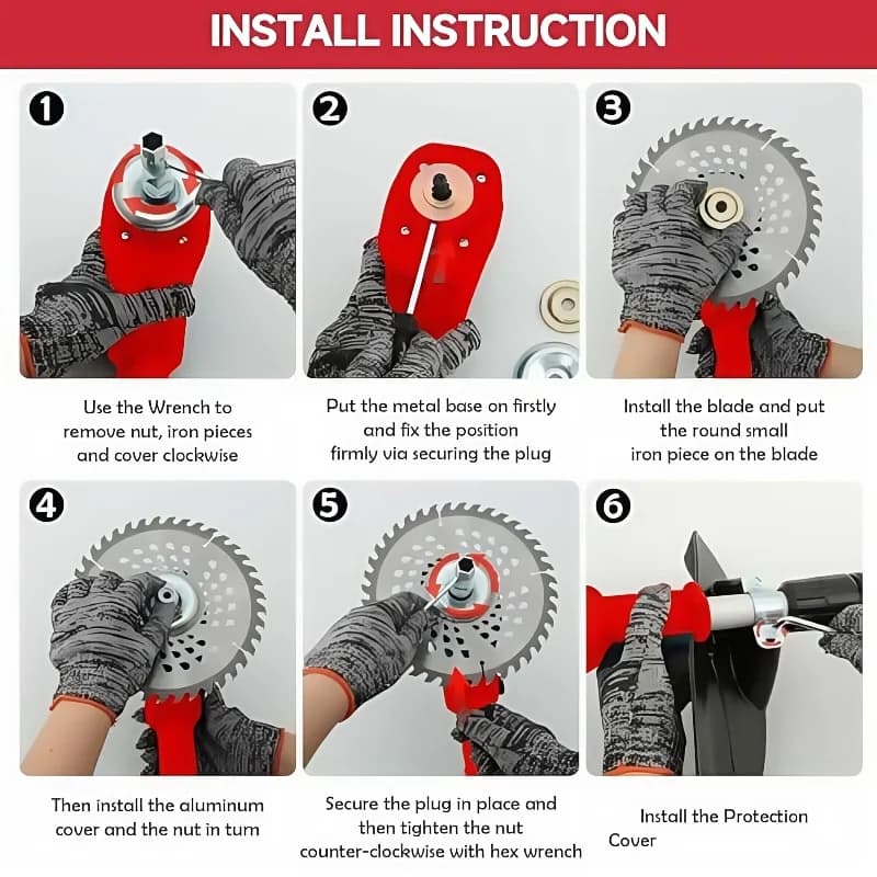 For Milwaukee M18 Cordless Lawn Mower Brushless Adjustable Length Angle Grass Trimmer Telescopic for Yard Pruning Power Tool​