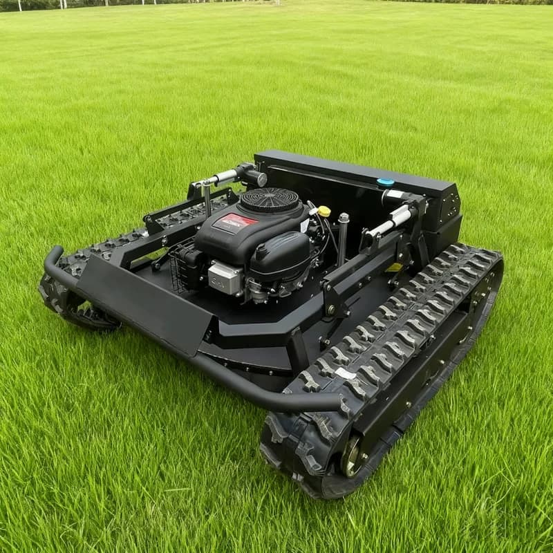 Customized Remote Control Lawn Mower 4-stroke High Torque Self-propelled Lawn Mower with Grass Collecting Bucket for Garden Use